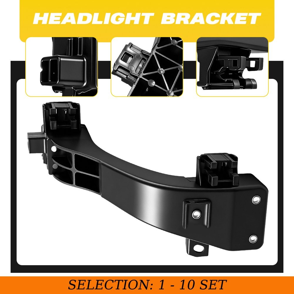 1-10X Fit 2022-2025 Hyundai Elantra Headlight Bumper Bracket Front Right Support