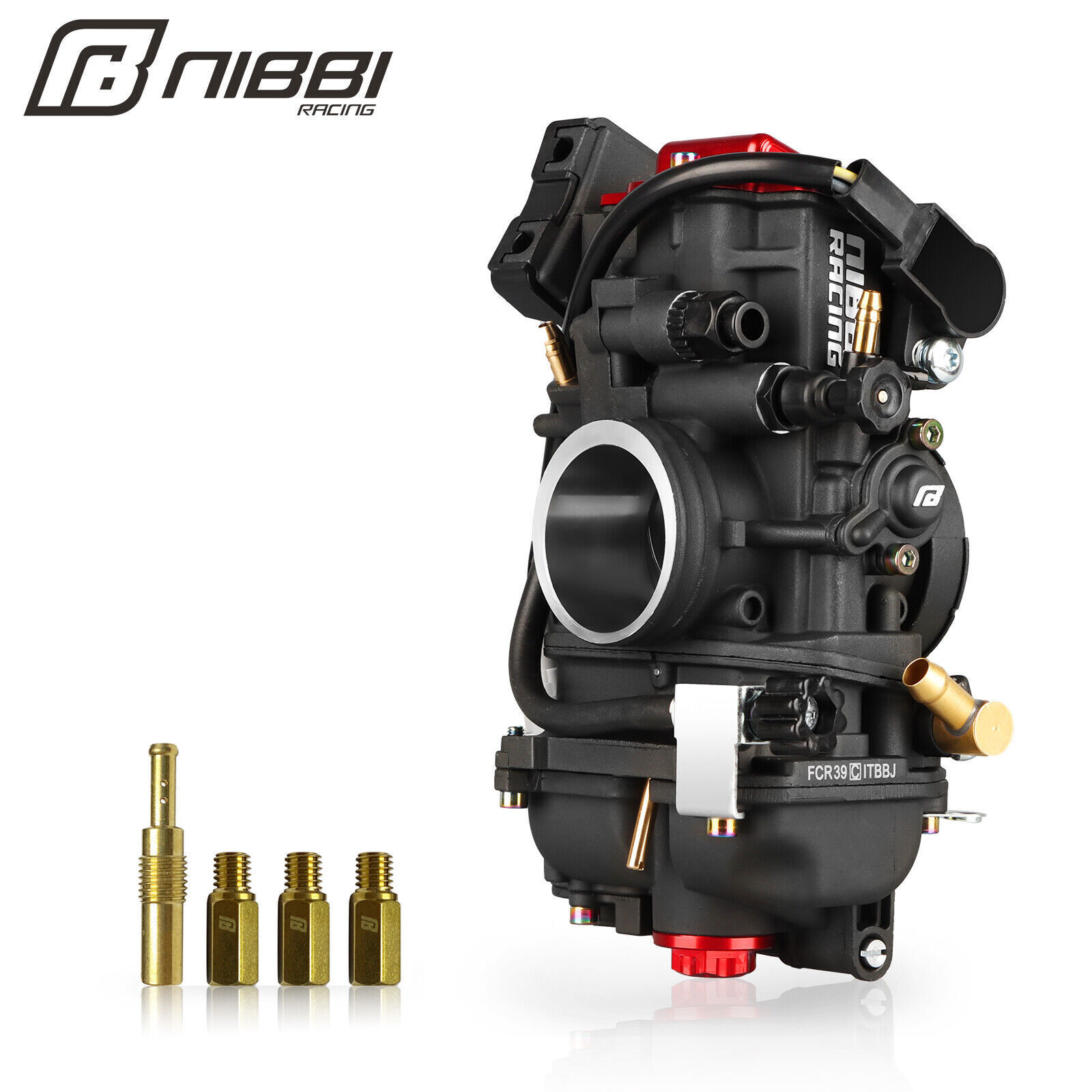 NIBBI FCR 39mm Racing Carburetor For Honda CRF450R 2002-2008 CRF450X 2005-2017