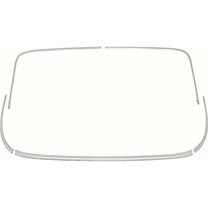 OER K123 1962-64 Impala Rear Back Glass Molding Set, 5 Piece