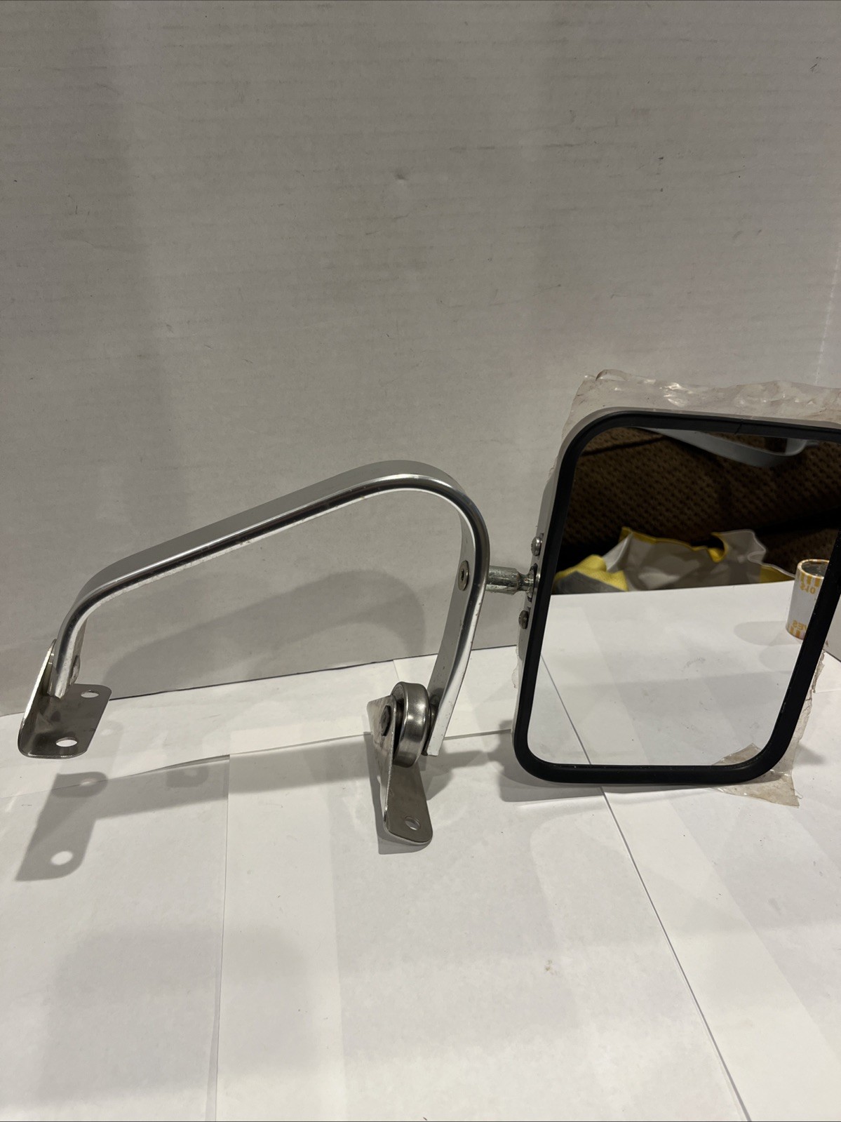 Vintage 1974 Pickup Truck Or Bronco Side Mirror Us Pat # 230477 Has A P Stamp 