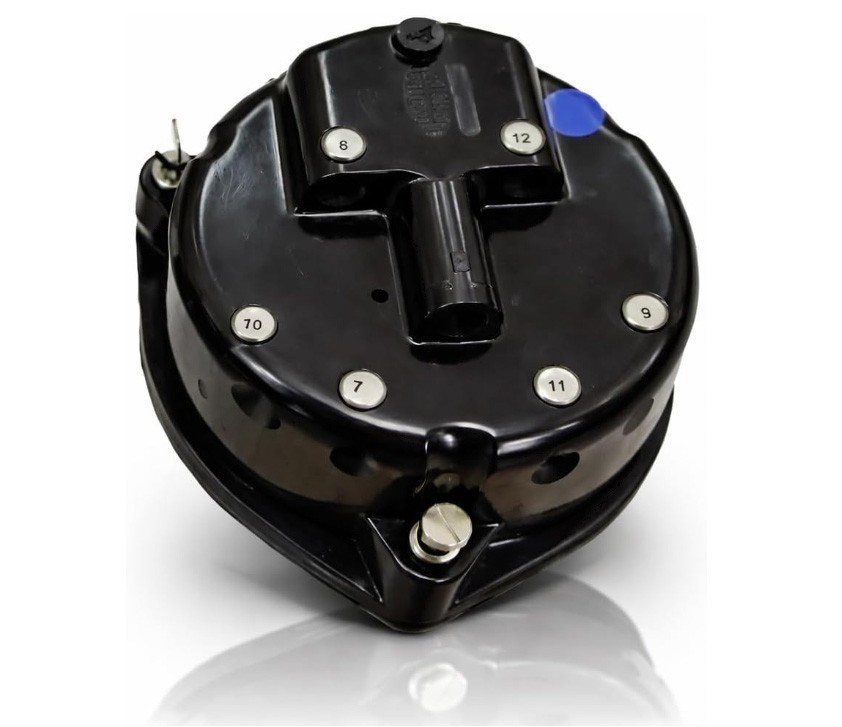 FERRARI 365 412 512 GT V12 250GT 330 GT 2+2 TESTAROSSA DISTRIBUTOR CAP LEFT OEM FERRARI 365 412 512 GT V12 250GT 330 GT 2+2 TESTAROSSA DISTRIBUTOR CAP LEFT OEM