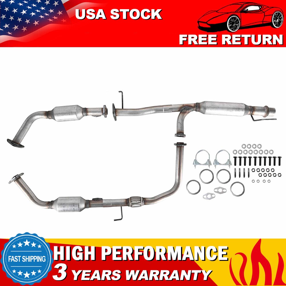 Exhaust Catalytic Resonator Fits 2000-2002 Toyota Tundra 4.7L & Federal Emission Exhaust Catalytic Resonator Fits 2000-2002 Toyota Tundra 4.7L & Federal Emission