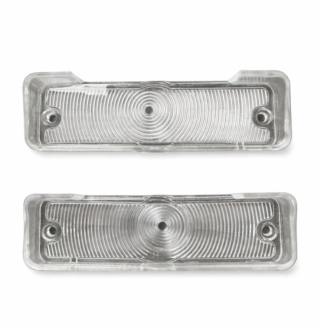 1966-1967 Chevy II Nova Park Lamp Lens Clear RH LH PAIR 5957479 1966-1967 Chevy II Nova Park Lamp Lens Clear RH LH PAIR 5957479