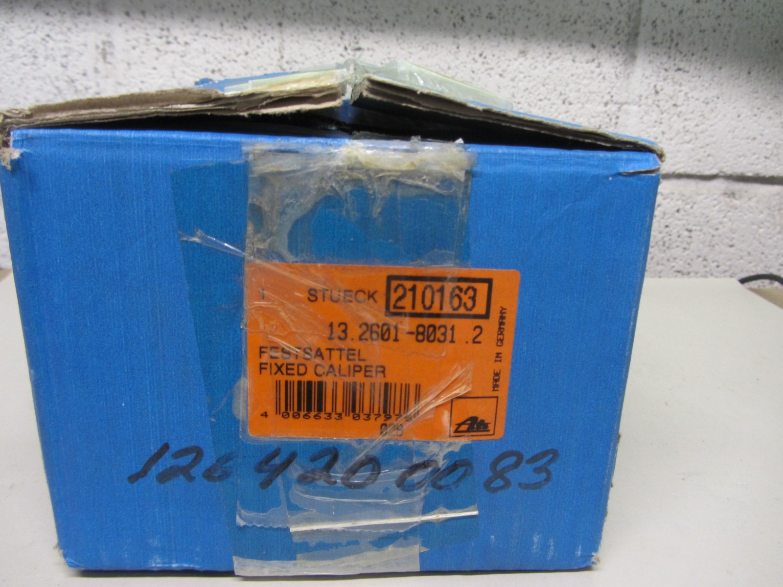Mercedes W116/W126 ATE Front Left Brake Caliper, 1264200083, read notes. Mercedes W116/W126 ATE Front Left Brake Caliper, 1264200083, read notes.