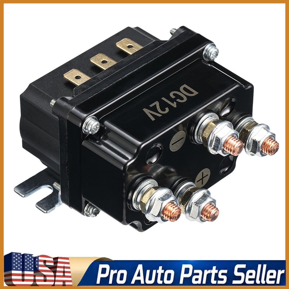 Winch Solenoid Relay 12V 250A Badlands Winch Solenoid Contactor for ATV UTV SUV Winch Solenoid Relay 12V 250A Badlands Winch Solenoid Contactor for ATV UTV SUV