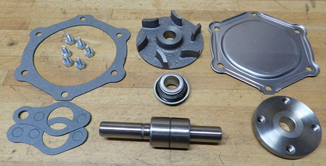 1969-71 Chevrolet Camaro Z28 302 5.0L New water pump rebuild Kit 3927170 3953692