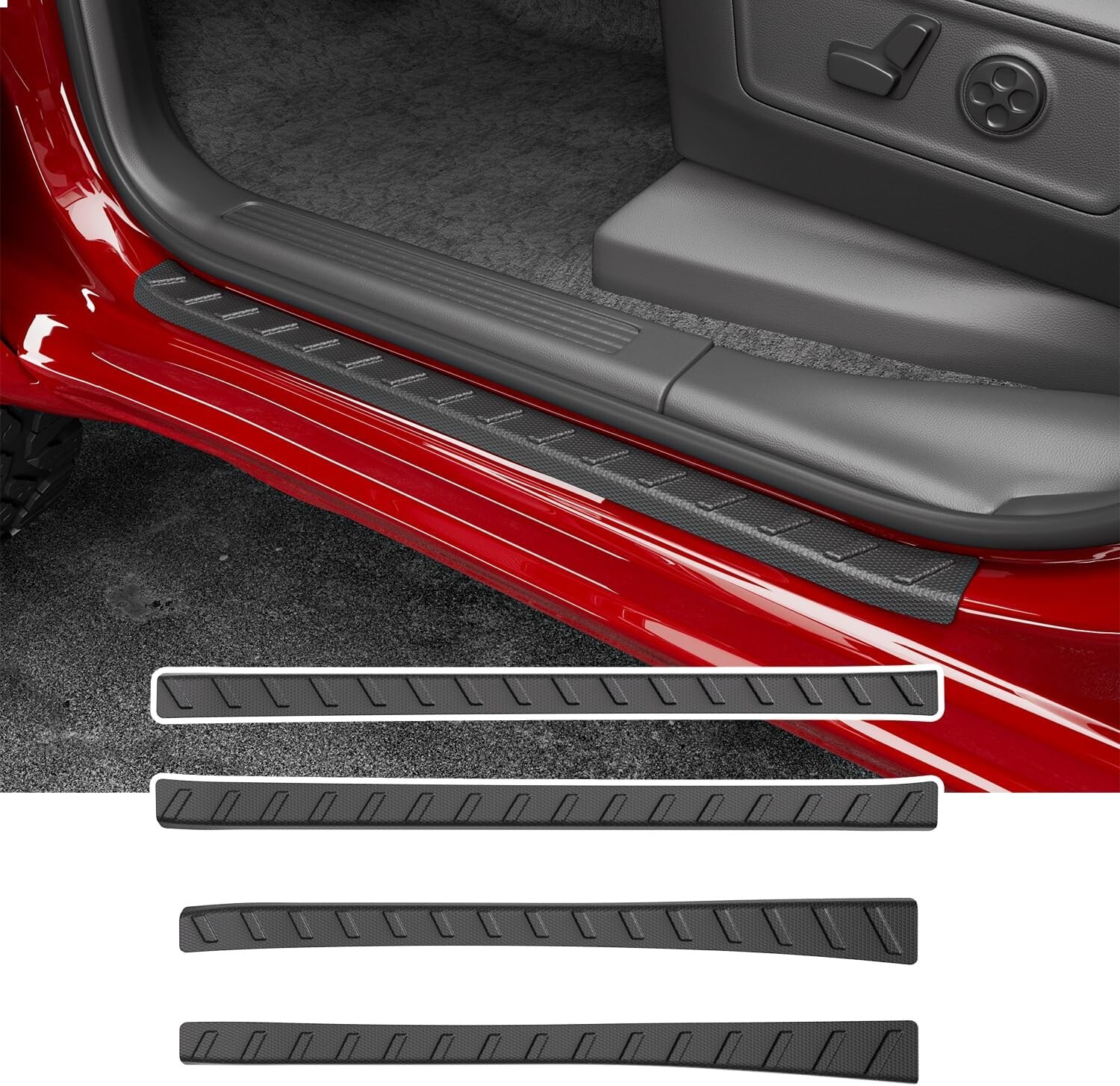 For 2019-2025 Dodge RAM 1500 Car Sill Guard Door Sill Protector Door Protector