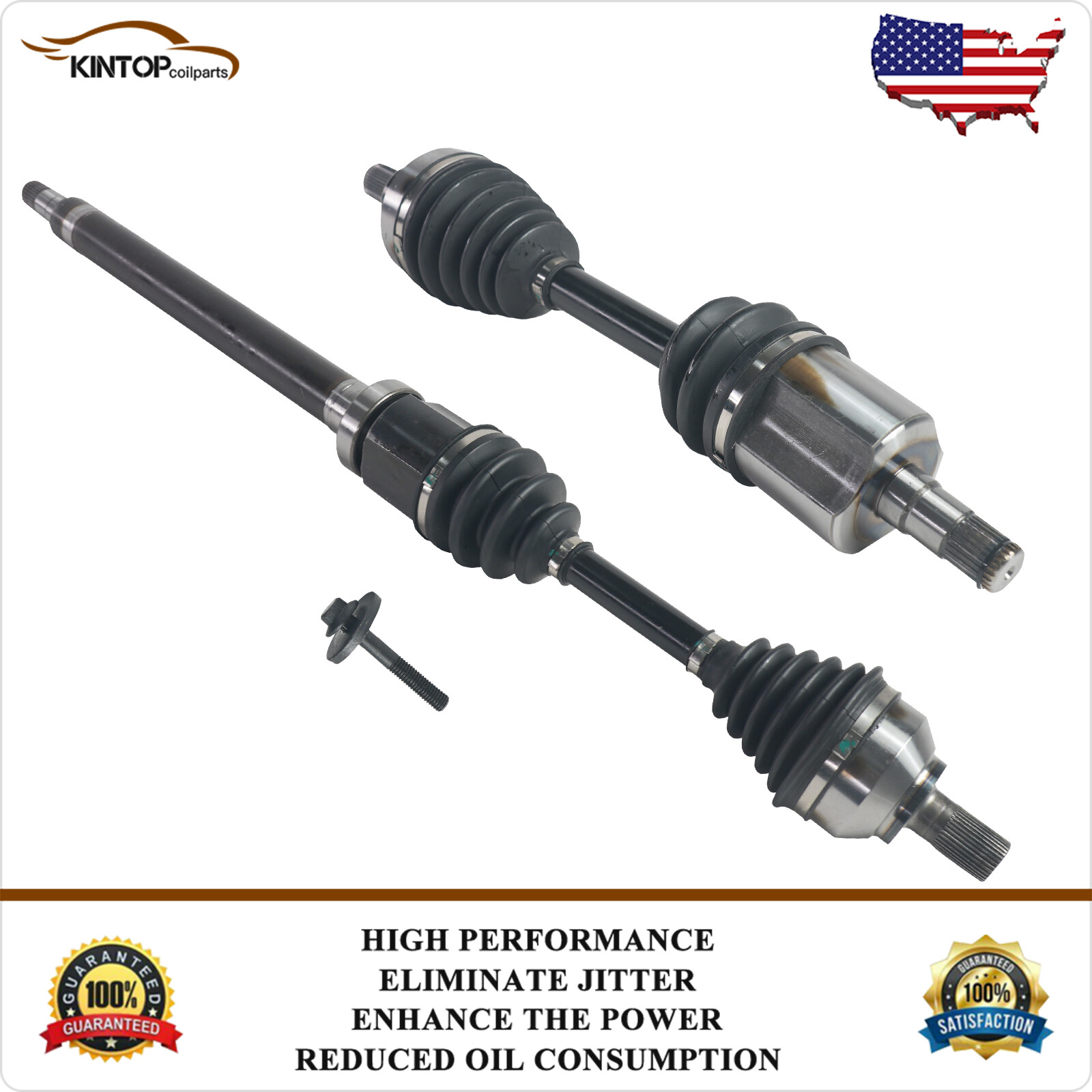 Pair Front for Volvo C30 2008-2013 for S40 2005-2008 2011-2012 CV Axle Shaft Pair Front for Volvo C30 2008-2013 for S40 2005-2008 2011-2012 CV Axle Shaft