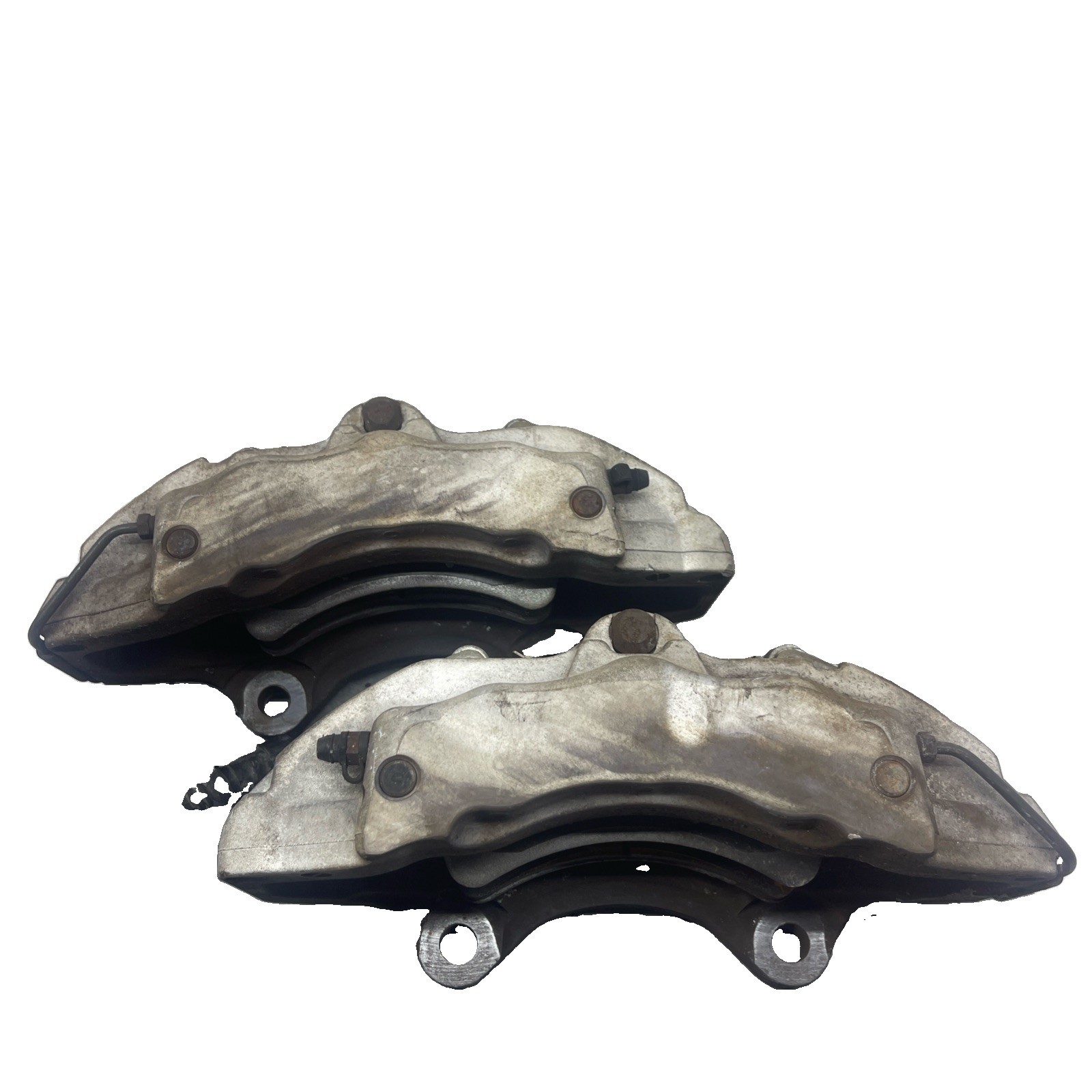 🛑 2004-2010 Porsche Cayenne VW Touareg Q7 Brembo Front Brake Calipers Pair 17Z 🛑 2004-2010 Porsche Cayenne VW Touareg Q7 Brembo Front Brake Calipers Pair 17Z