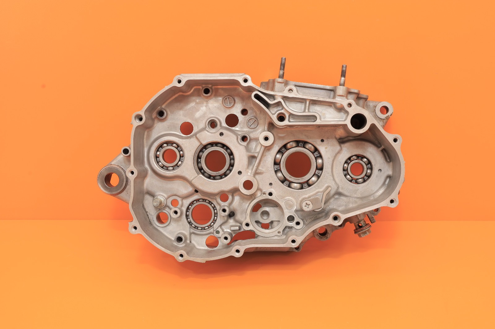 2003 03-08 LTZ400 Z400 OEM Right Engine Crankcase Carter Block Half Bottom End