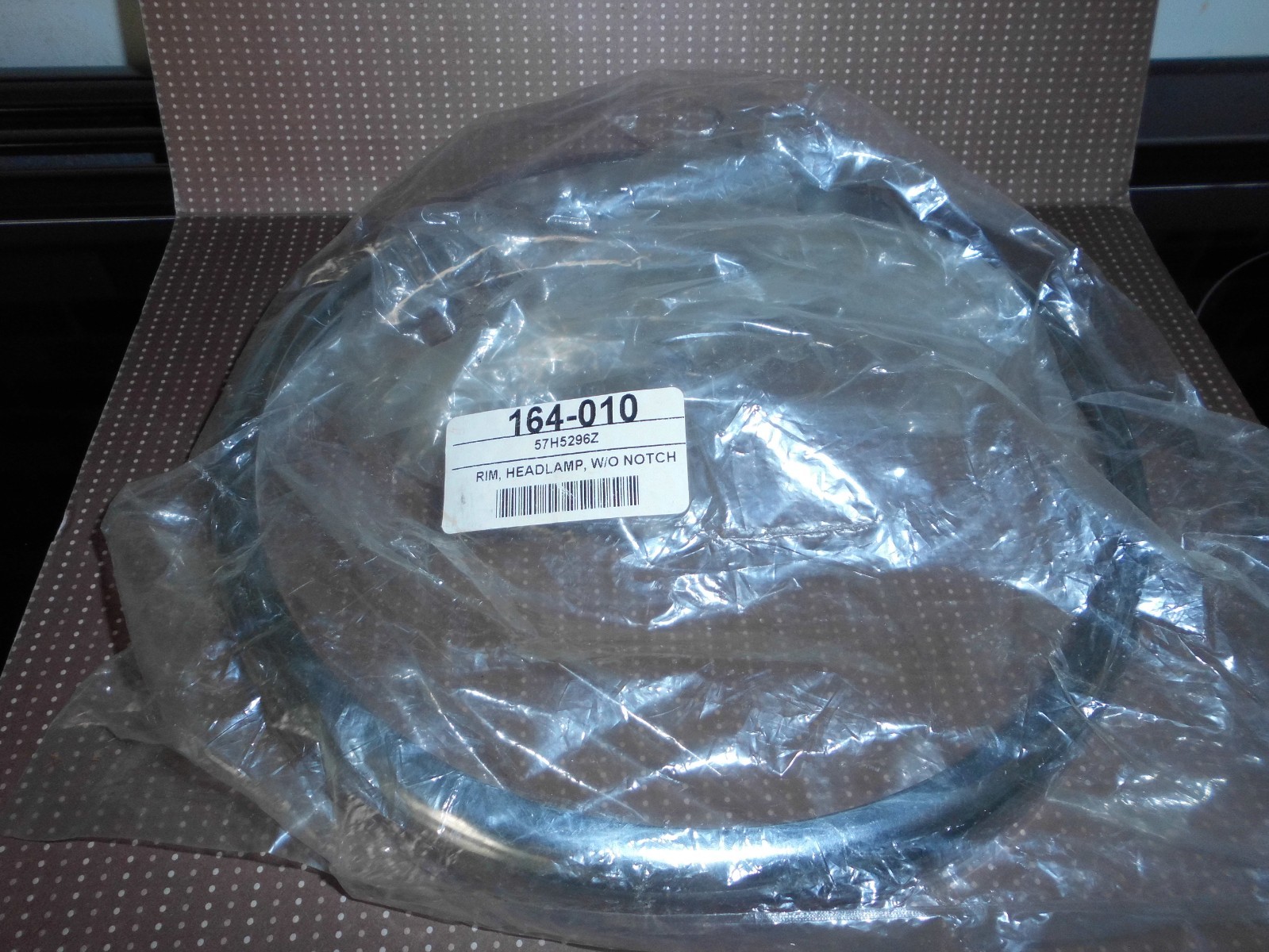 MGB 1962-1979 JAGUAR XKE SERIES 2 3 NEW MOSS HEADLAMP RIM   164-010 54521224