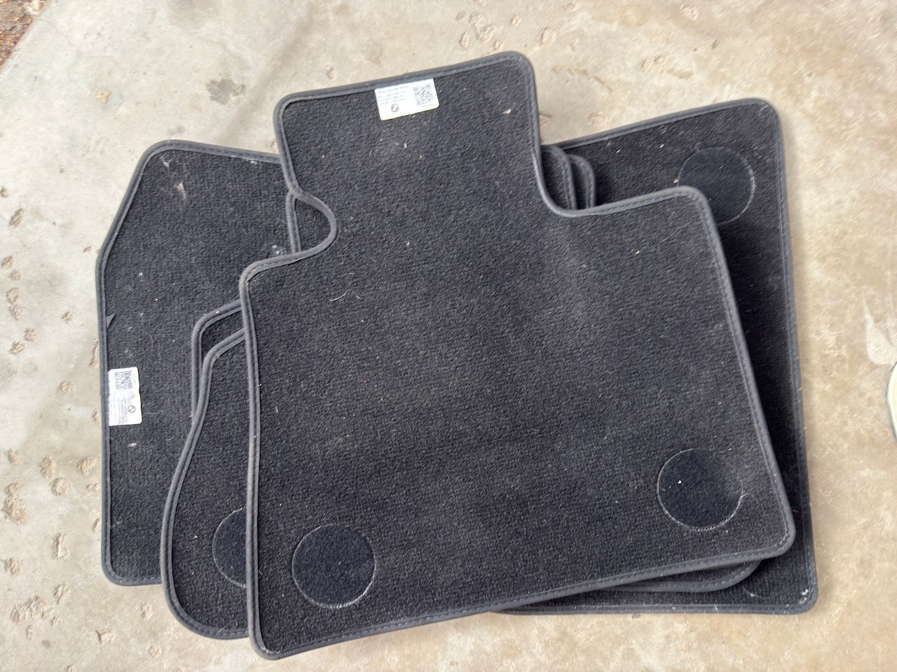 🚘 Genuine BMW OEM Velour Carpet Floor Mat Set X5 G05 X6 G06 0022067010 🚘