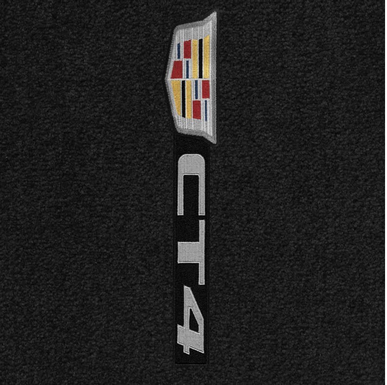 New Black Floor Mats 2020 - 2025 Cadillac CT4  Embroidered Logo  Pick Logo
