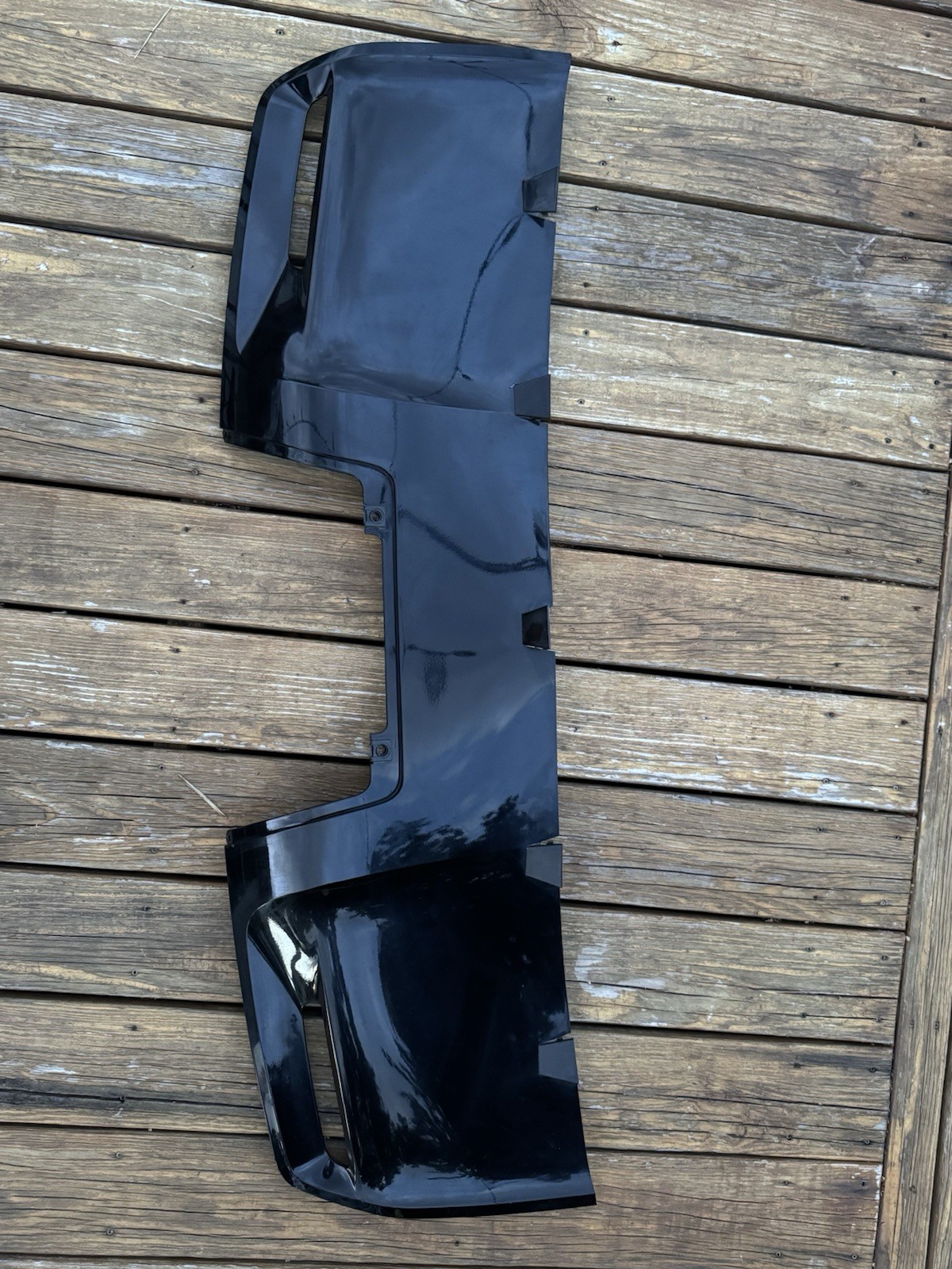 2022 - 2026 Rivian R1S Rear Bumper Lower Valance Diffuser Panel OEM 2022 - 2026 Rivian R1S Rear Bumper Lower Valance Diffuser Panel OEM