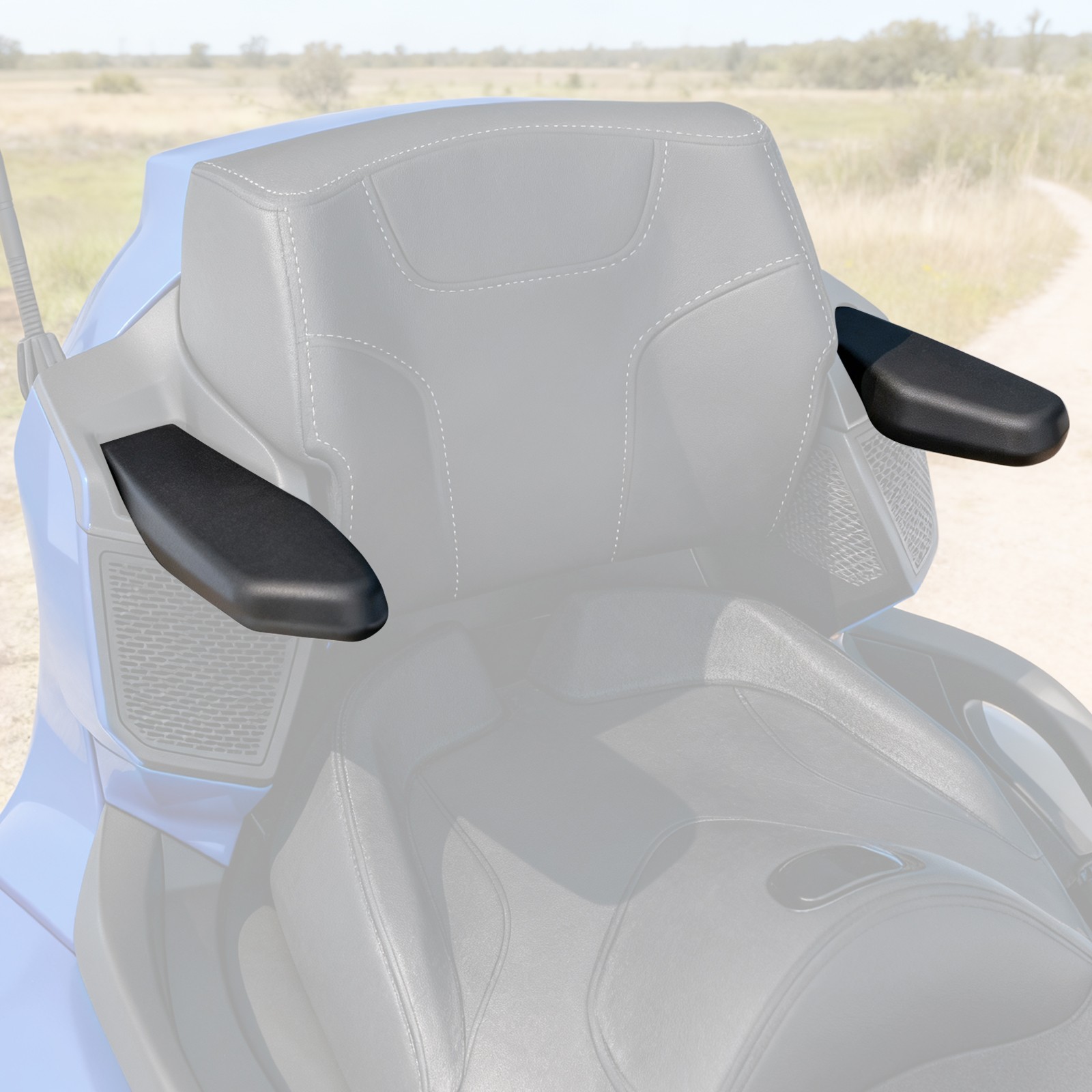 For Can-Am Spyder RT 2010-2016 RT Limited 2012-2019 Rear Armrest Kit #219400839 For Can-Am Spyder RT 2010-2016 RT Limited 2012-2019 Rear Armrest Kit #219400839