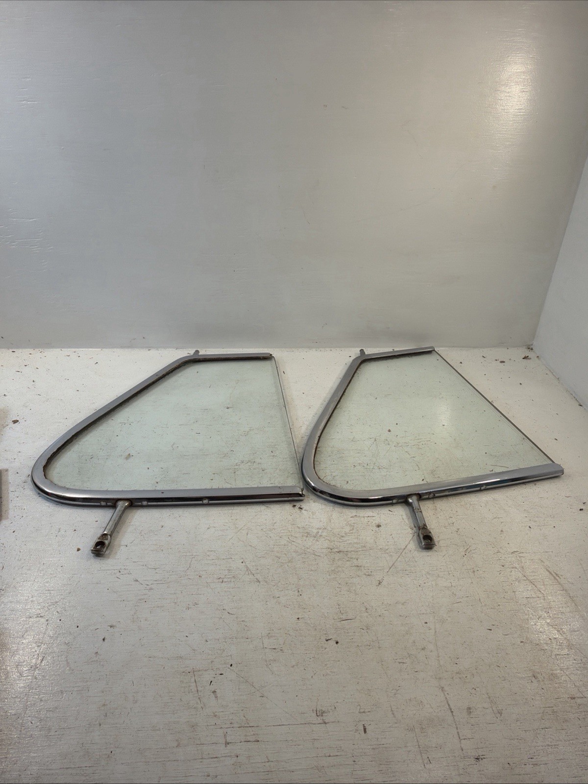Vintage OEM GM Set LH RH Vent Windows 1939-40 Cadillac LaSalle Buick Special