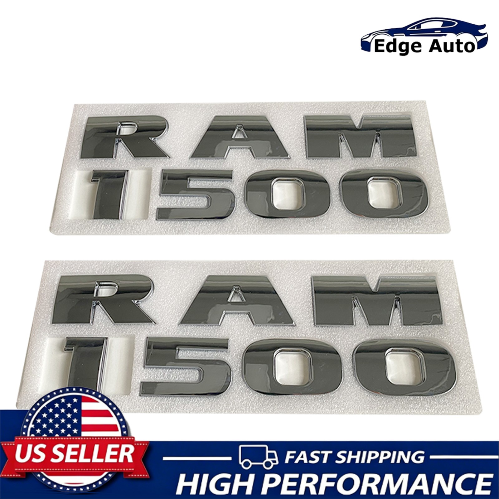 For 2013-2018 RAM 1500 Chrome Side Door Emblem Badge Nameplate 68210902AA