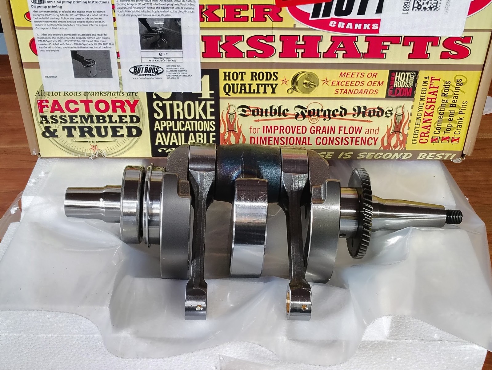HOT RODS CRANKSHAFT POLARIS SPORTSMAN RZR RANGER 800 EFI 2005 2006 2007-2017