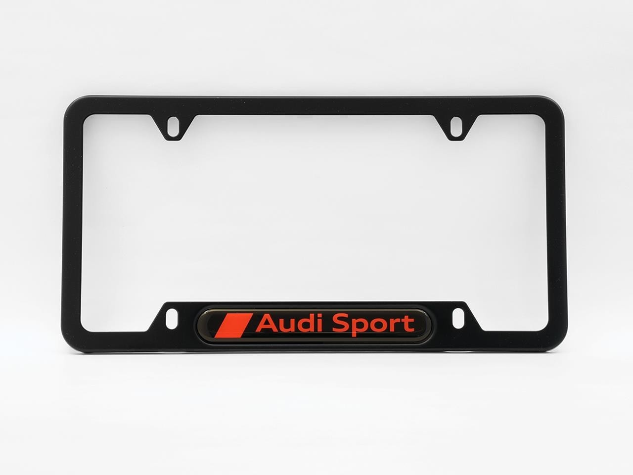 Genuine Audi Sport License Plate Frame - ZAW071801SDX9