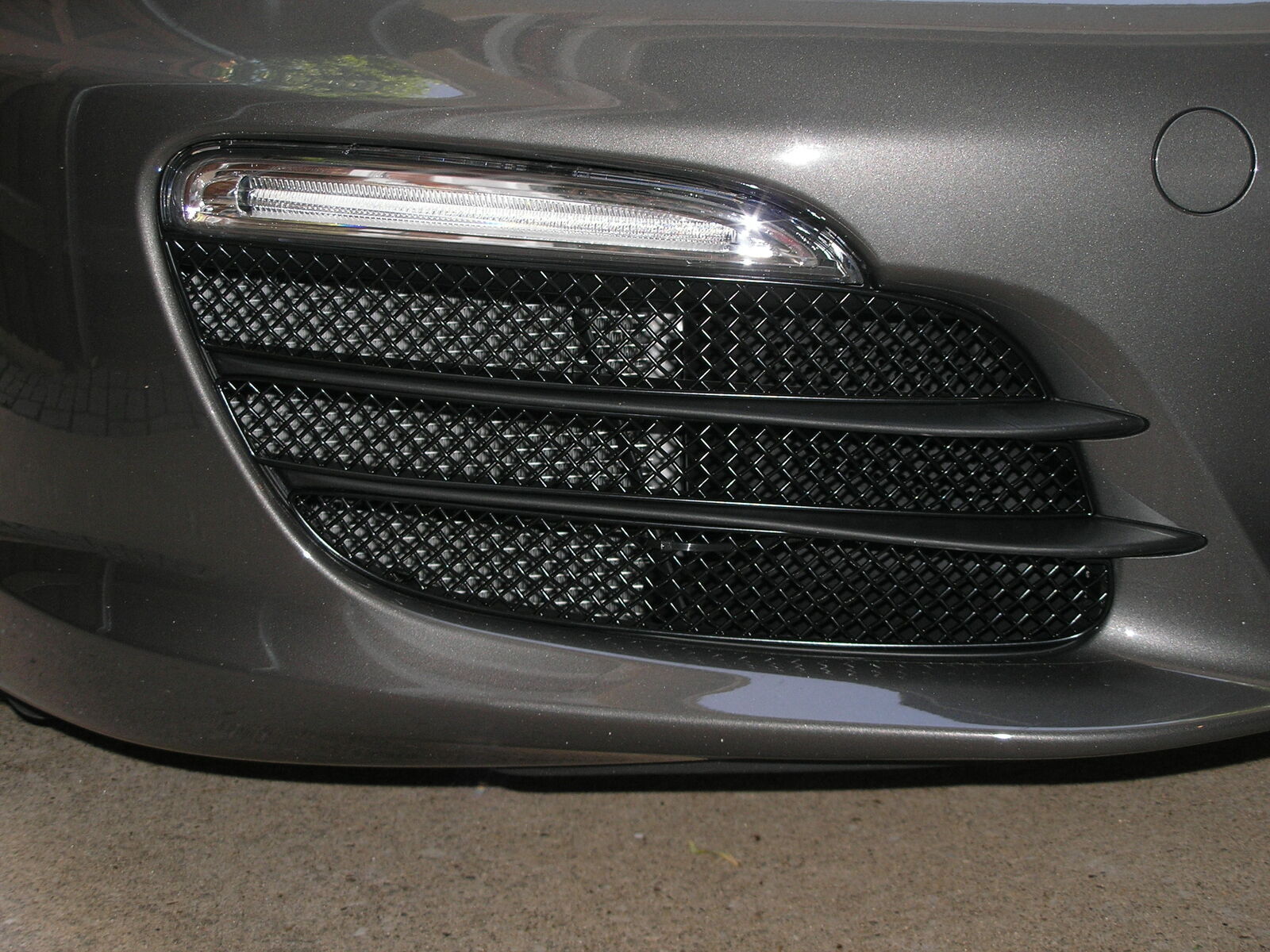 Zunsport Compatible With Porsche Boxster 981 - Outer Grill Set (Without Parking