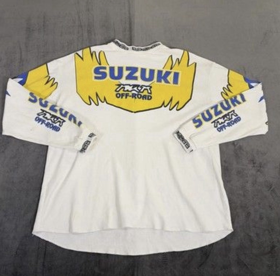 1980s Suzuki Motocross RM Jersey Shirt Adult Large USA Off road Vintage Graphic 1980s Suzuki Motocross RM Jersey Shirt Adult Large USA Off road Vintage Graphic