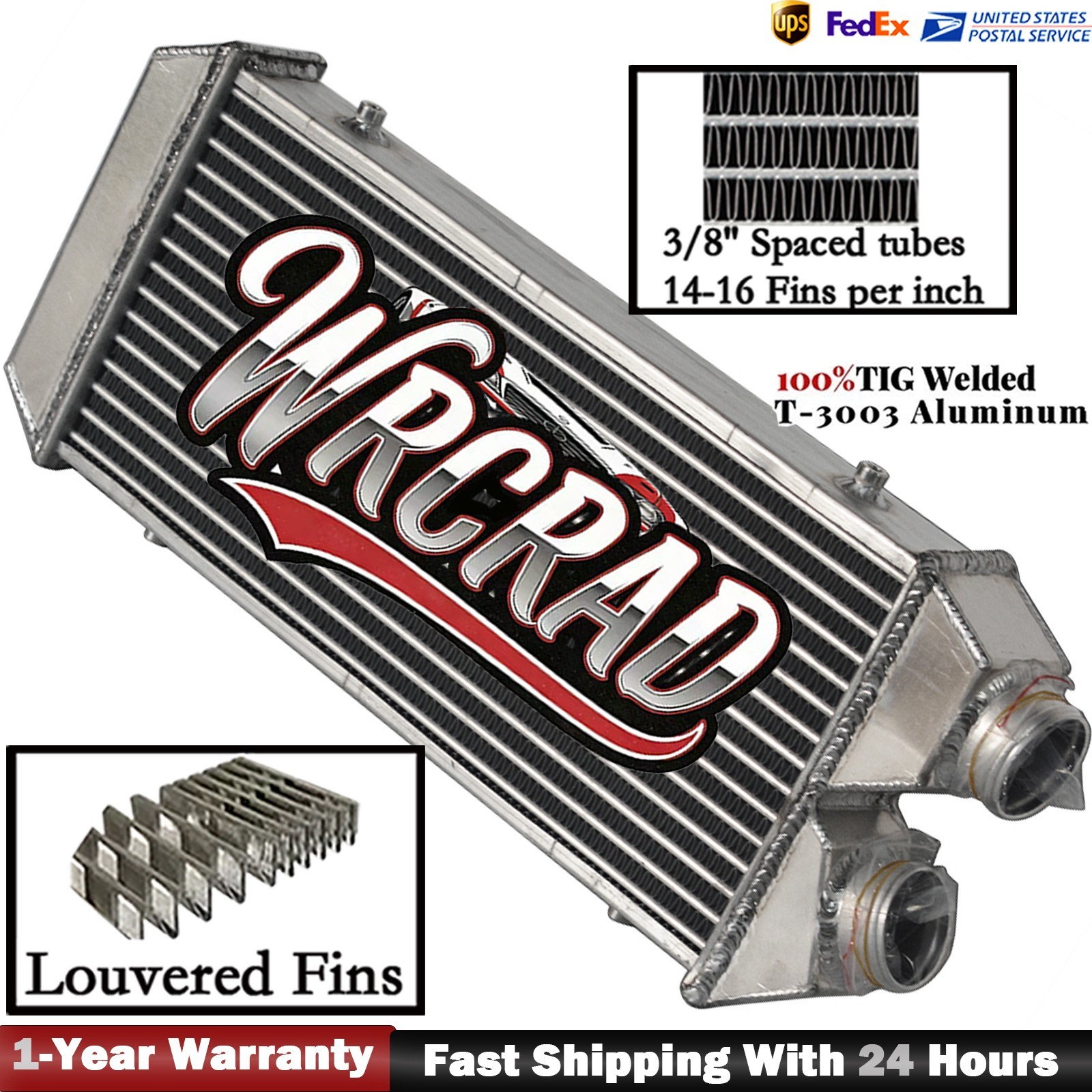 Universal Alu Intercooler 25x11x3\