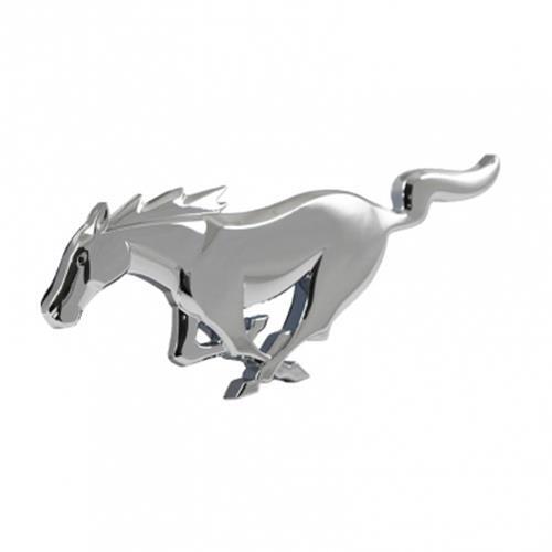 2010–14 Mustang Grille Emblem – Chrome – OEM H0ZZ-8224 – Peel & Stick
