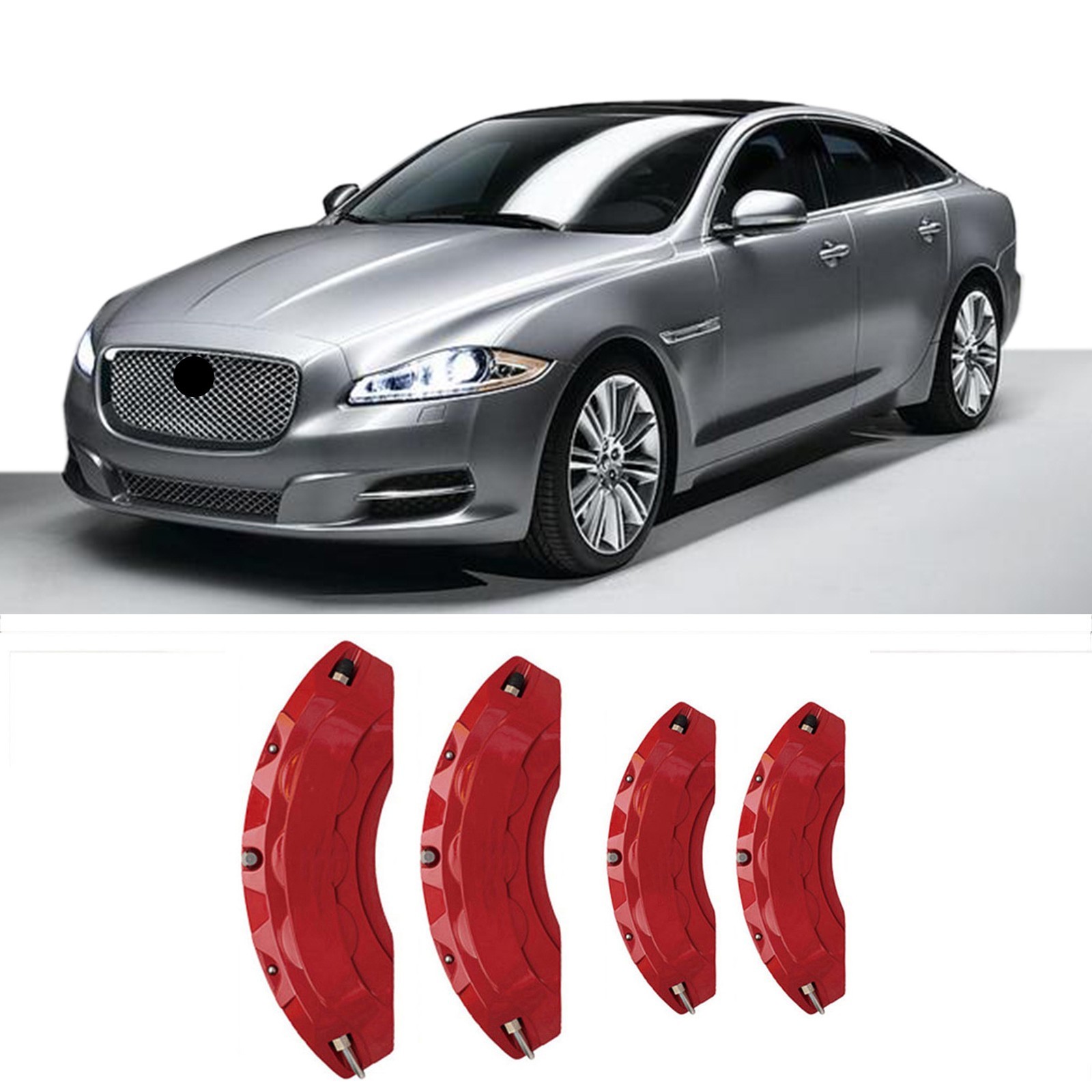 4pcs Customized Aluminum Car Brake Caliper Covers for JAGUAR XJ Accessories