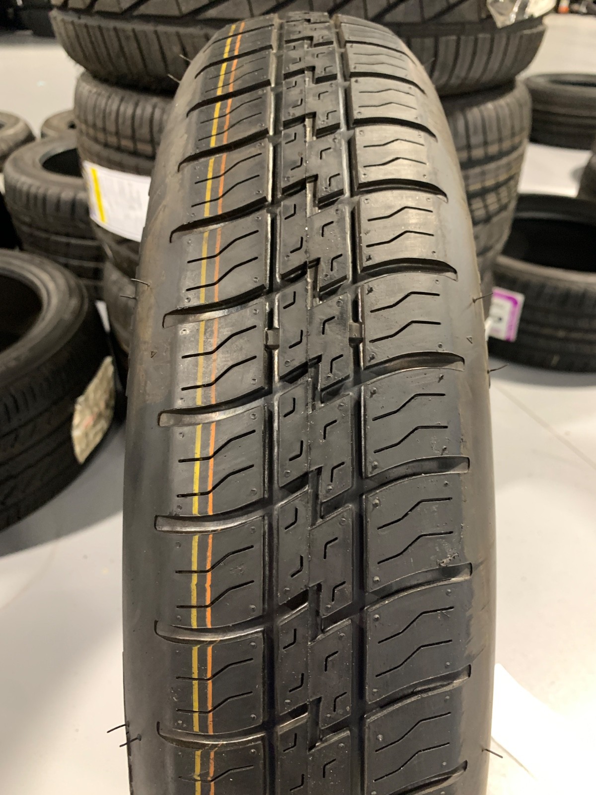 1 New T 125 80 18 Hankook S300 Radial Temporary Spare Tire