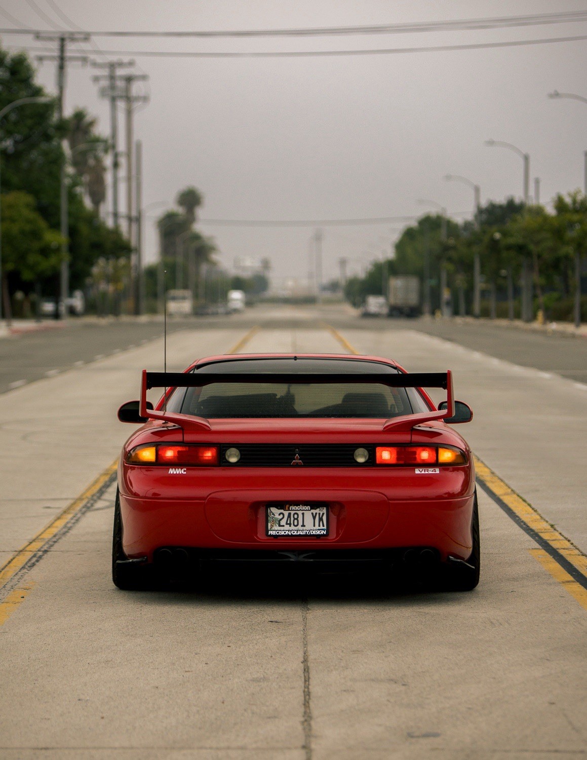 3000GT 3KGT Kombatto Combat Fiberglass Spoiler 3000GT 3KGT Kombatto Combat Fiberglass Spoiler