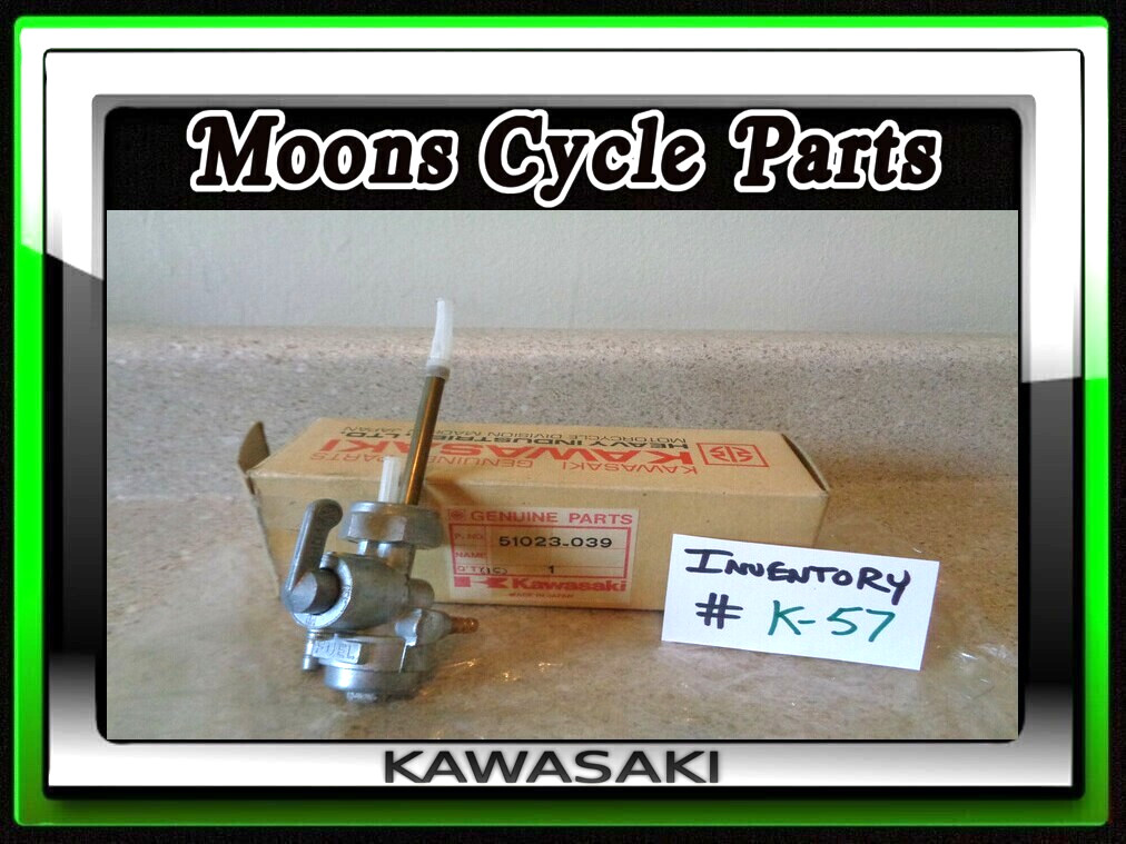VTG NOS 1972-1978 Kawasaki S2 S1 S3 KH400 KH250 FUEL PETCOCK VALVE #51023-039