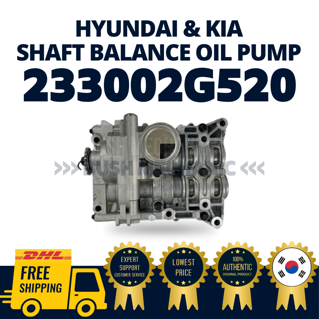 GENUINE OEM Hyundai Kia Shaft Balance Oil Pump 233002G520 Optima Sonata