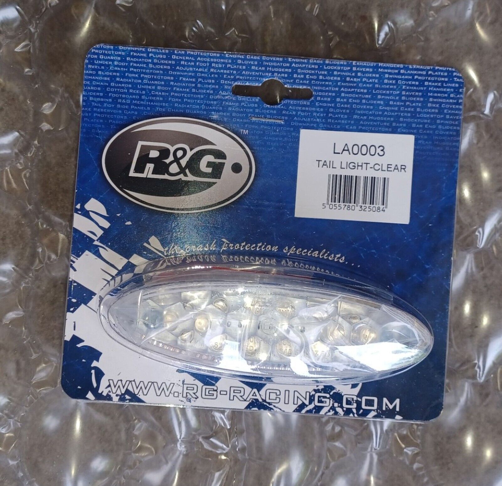 R&G Racing Tail Tidy Replacement Tail Light Unit (LED)-CLEAR NEW