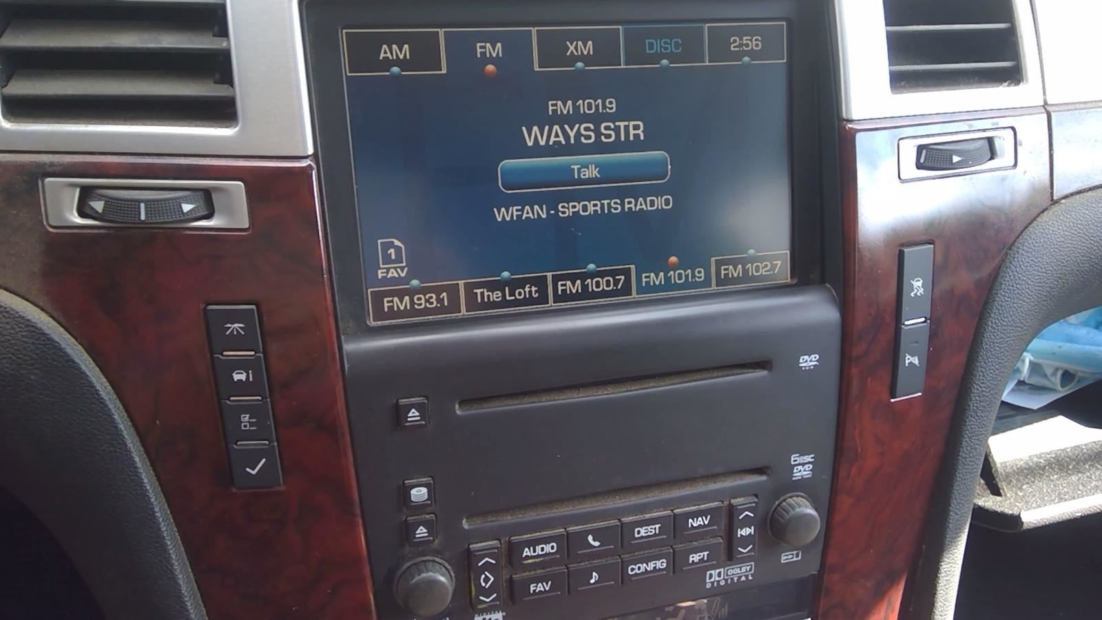 Audio Equipment Radio Control Panel Opt U3R Fits 07-09 ESCALADE 826771