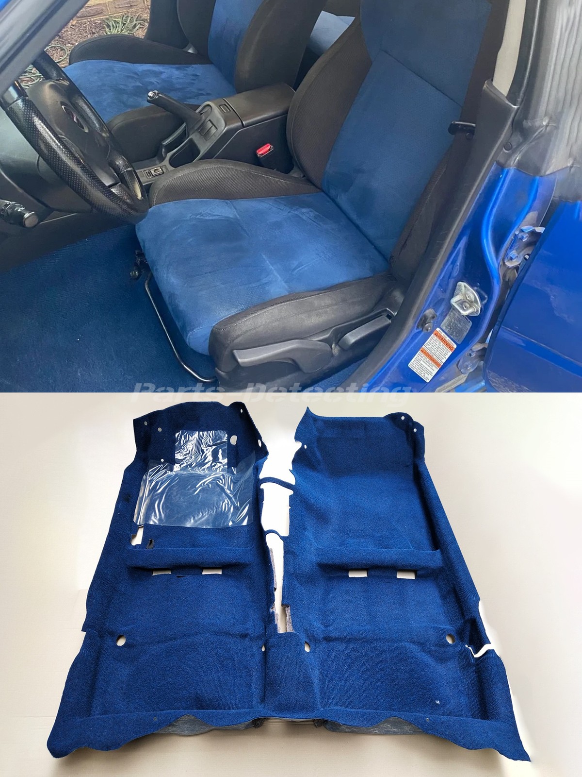 Rare New Genuine Floor Carpet Blue For 01-07 Subaru Gd Wrx Sti Forester SG LHD