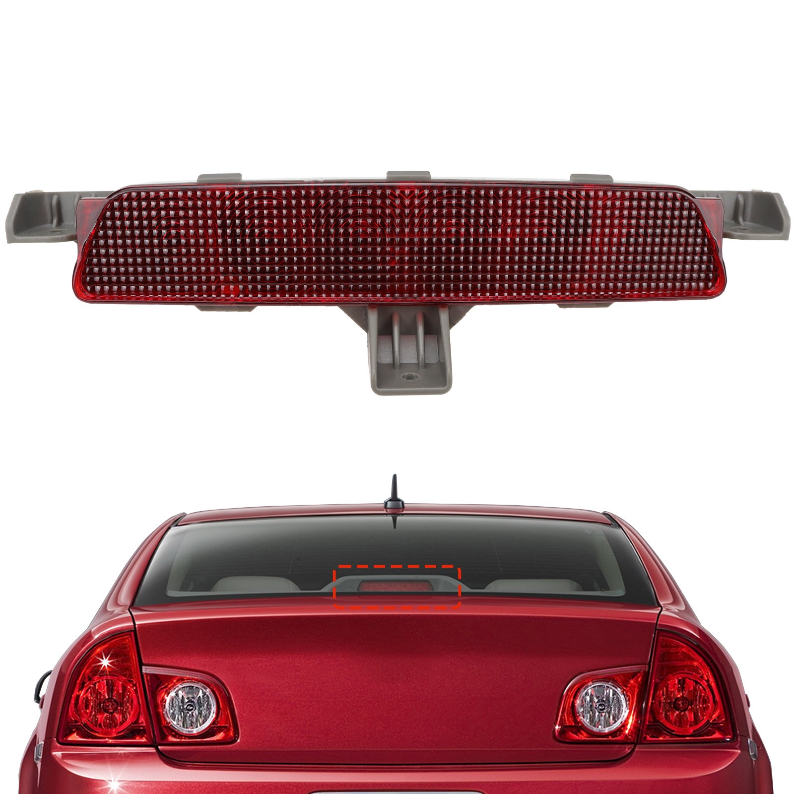 923-289 3RD Third Brake Light for Chevy Malibu 2008-2012 15271122