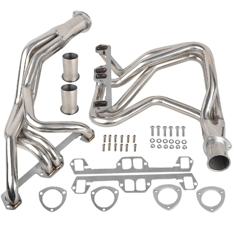 Stainless Steel Tube Long Headers For 1972-1991 Dodge 5.2L 5.9L V8 Pair