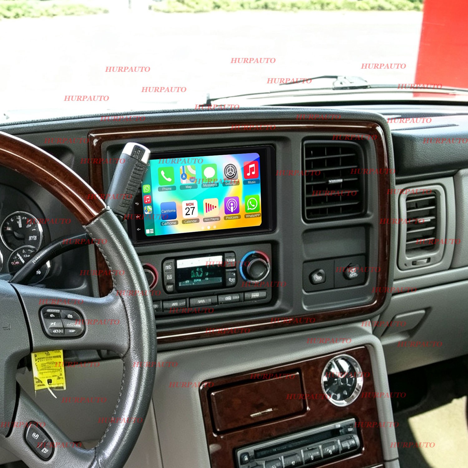 Android 15 Car Stereo Radio For Cadillac Escalade EXT 2002-2006 GPS CarPlay NAVI