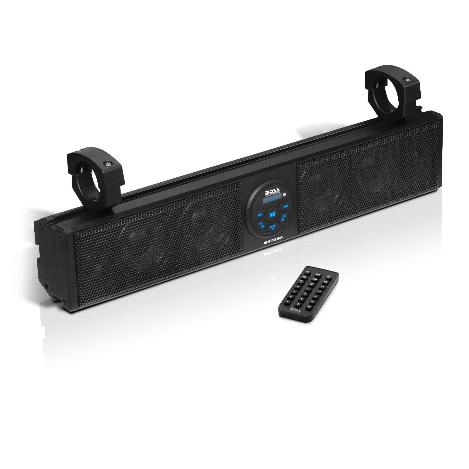 BOSS Audio Systems BRT26A 26” Sound Bar – 4” Speakers, Bluetooth, Amplified