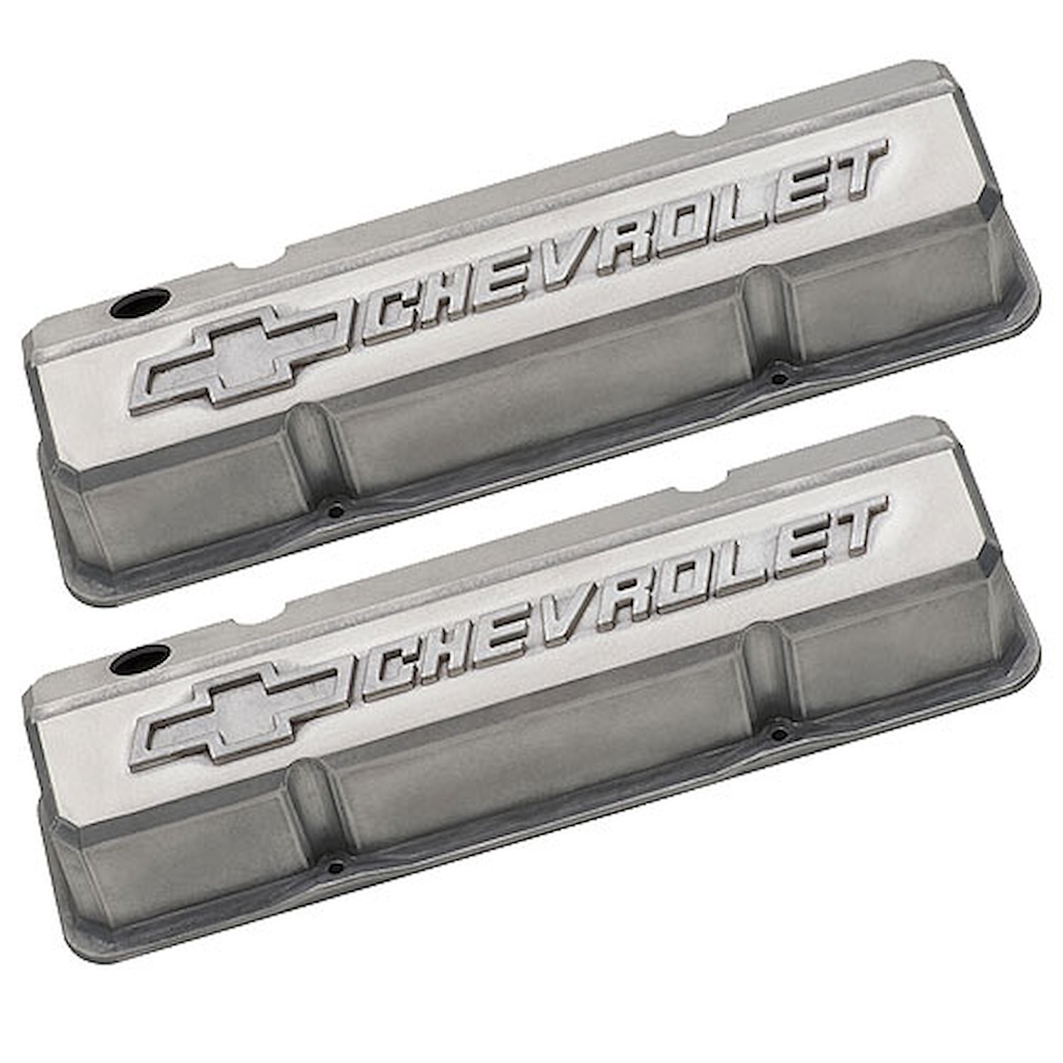 Proform Die-Cast Slant-Edge Valve Covers for 1958-1986 Small Block Chevy with