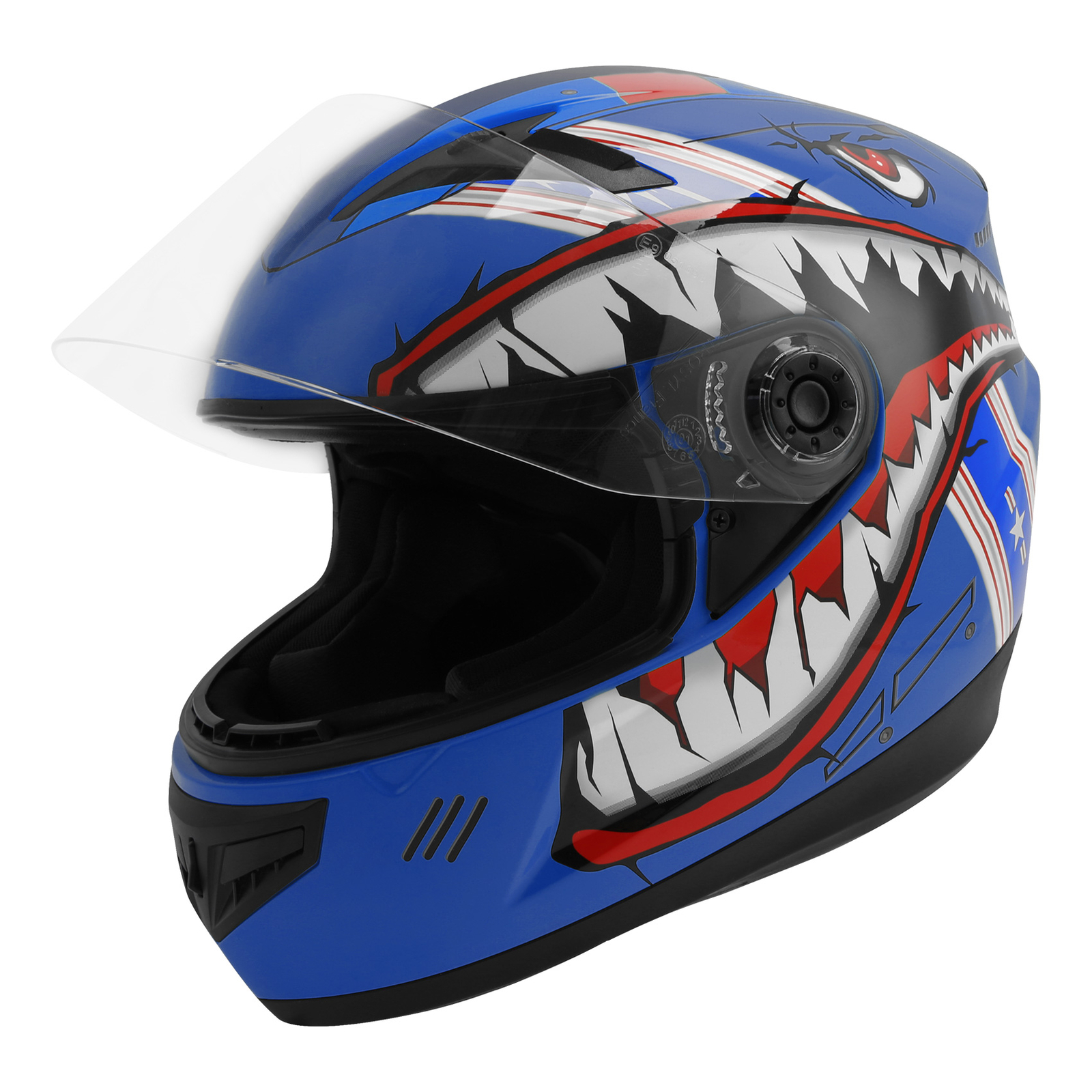 DOT Youth Kids Full Face Motorcycle Helmet Racing ATV Motocross Off-Road Bike