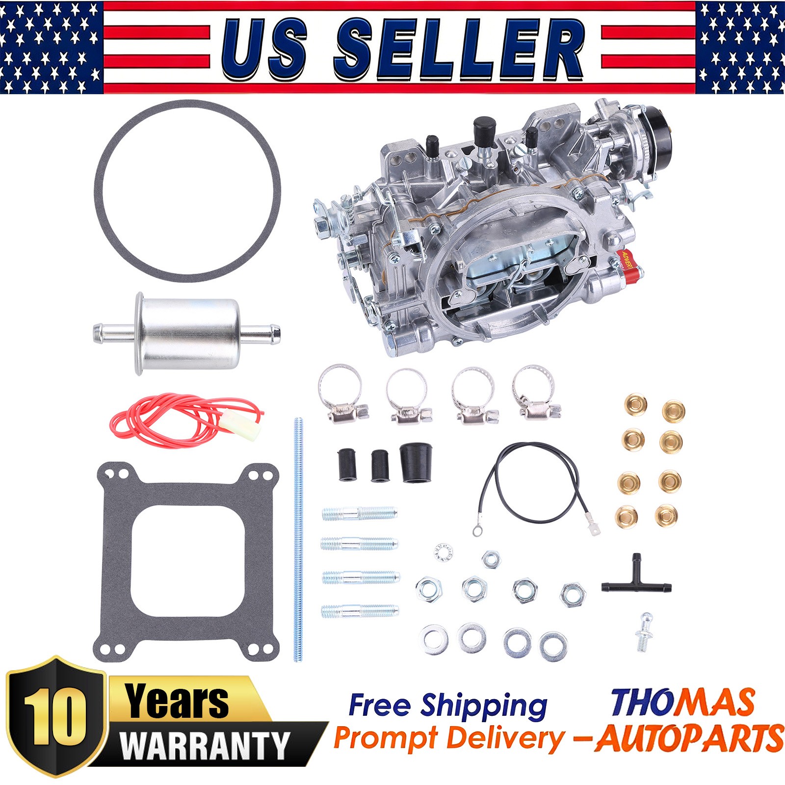 4 Barrel 1406 Carburetor For Edelbrock Performer Series 600 CFM Electric Choke