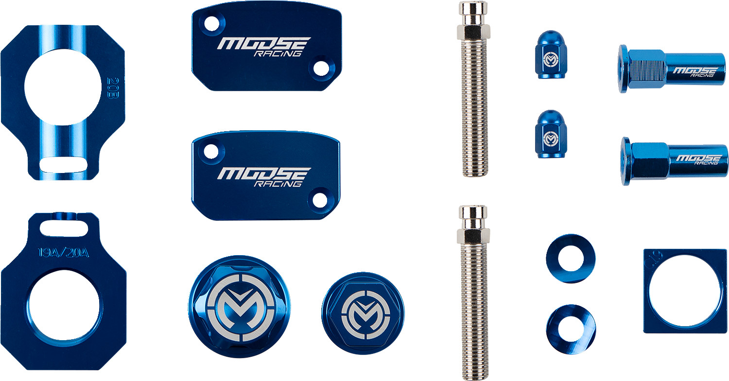 Moose Racing Bling Pack Kit Blue 1231-1550