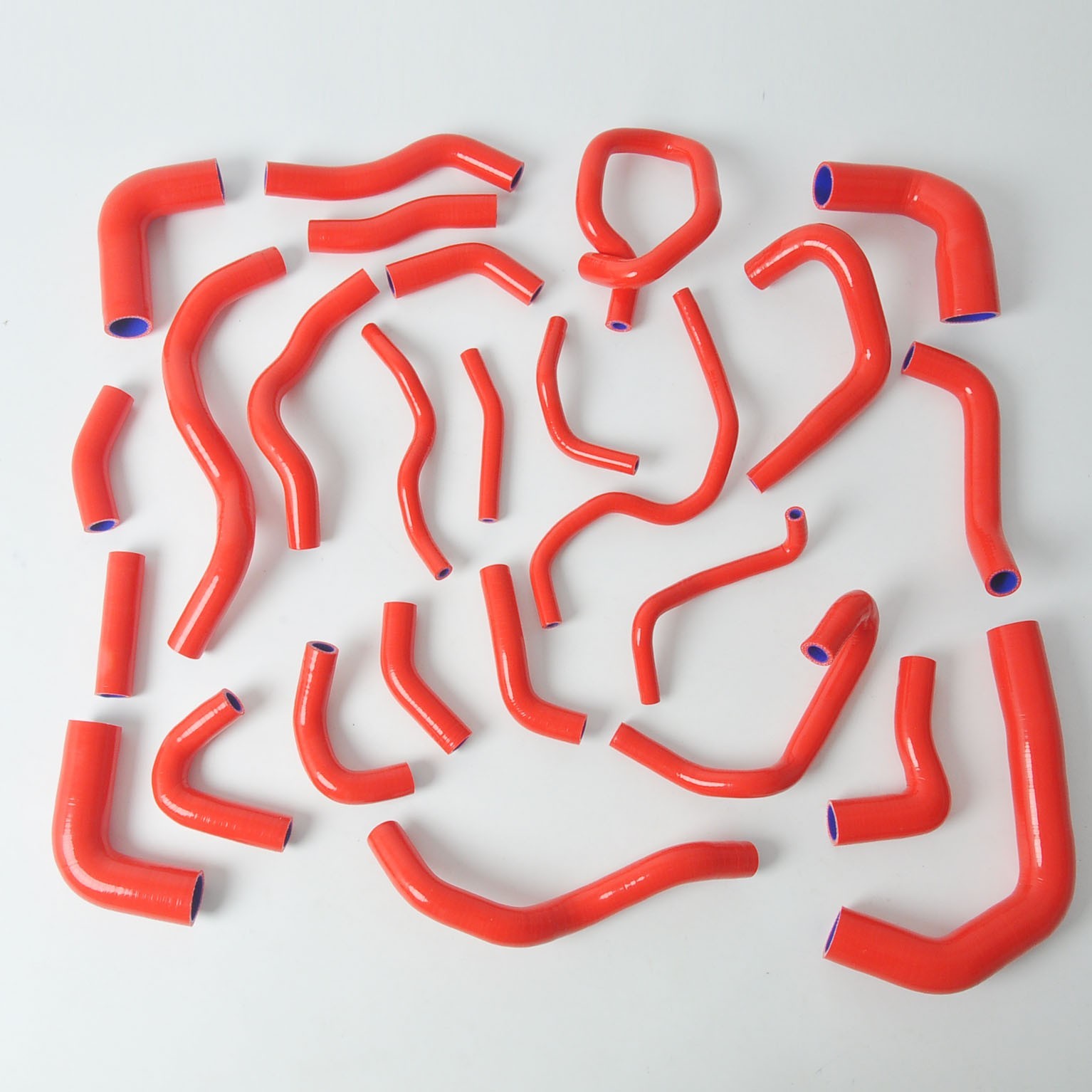 For Audi TT Quattro V6 3.2L 2005-2009 2006 2008 Reinforced Silicone Hose Kit Red