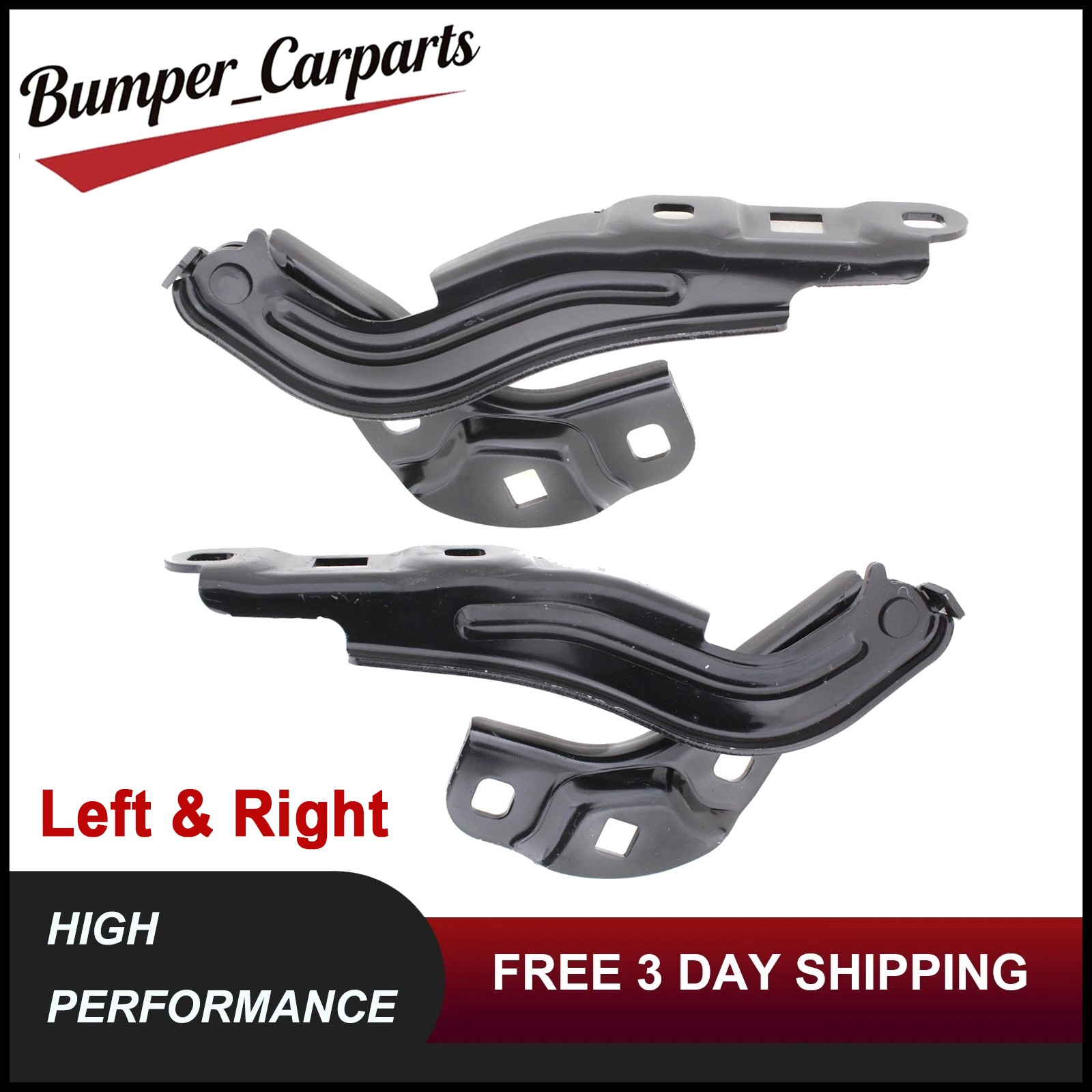 Hood Hinge Set For 2017 2018 -2023 GMC Acadia Driver and Passenger Side 23100631