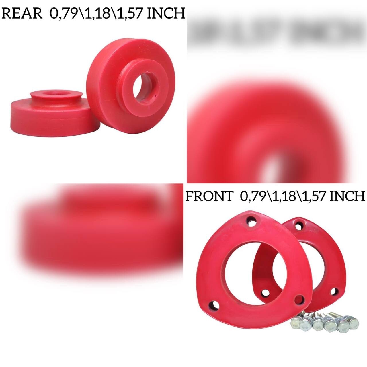 LIFT KIT PU for Seat Arona, Ateca, Leon, Ibiza  Front and Rear 1.57 inch / 40 mm