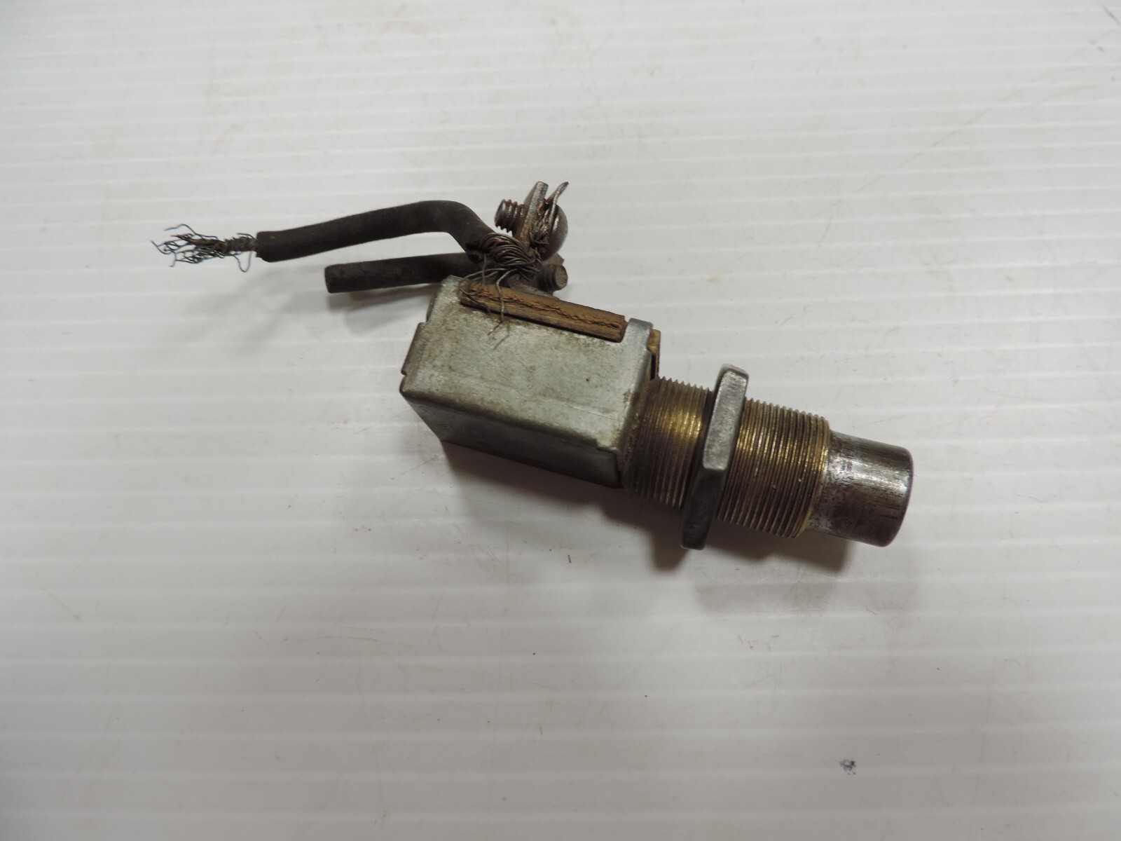 Vintage 1940\'s 1950\'s Cole Push Button Starter Switch Marine / Rat Rod / Custom