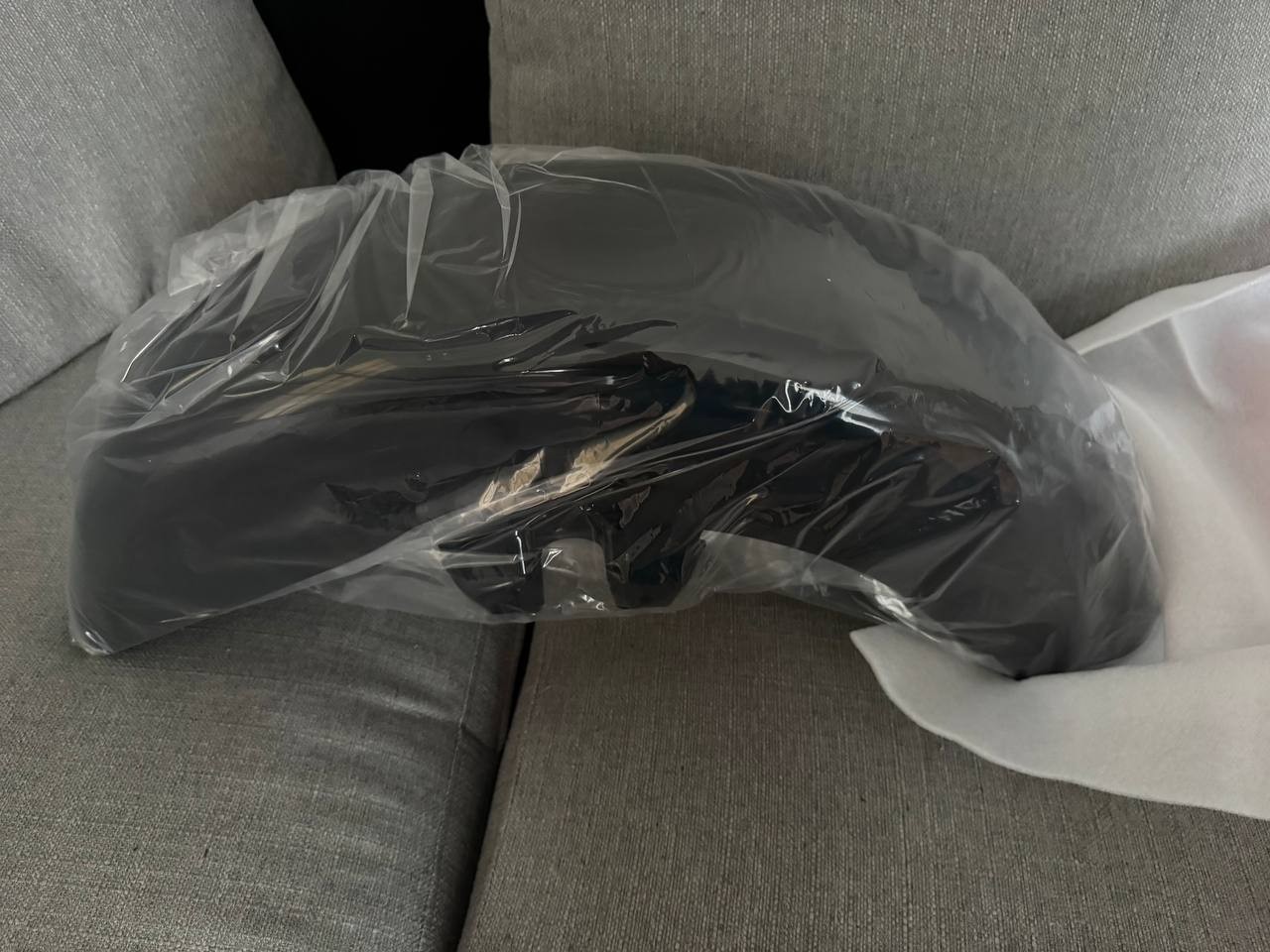 harley vivid black front fender