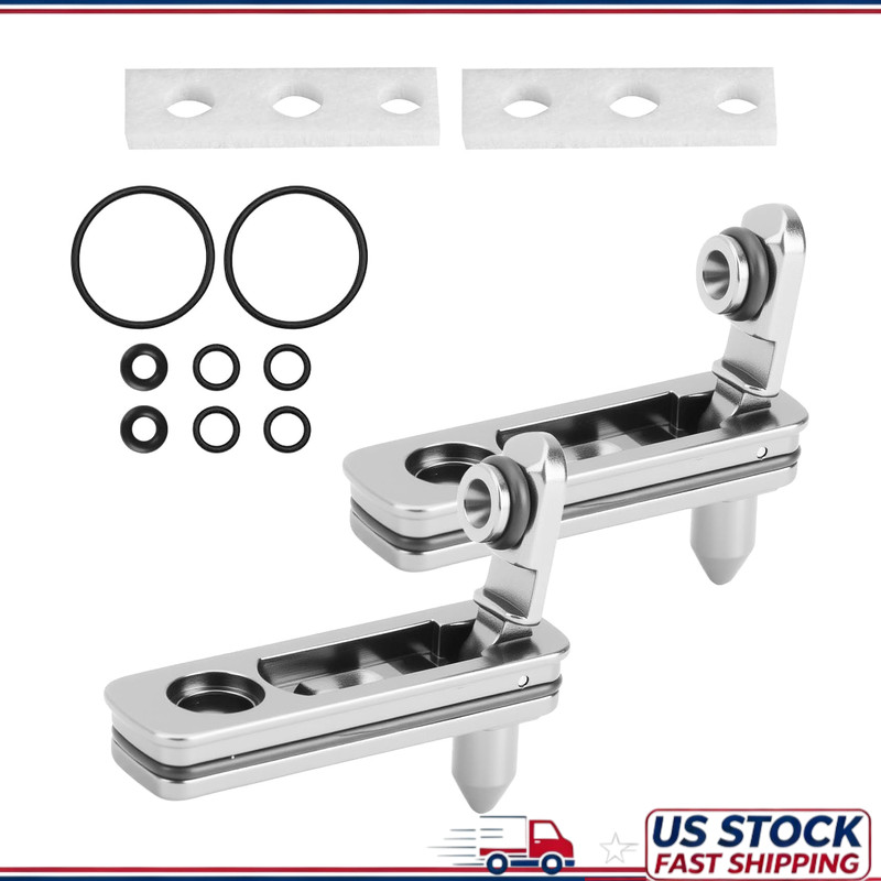 2 Pack Lighter Gasket Seal Insert, Metal Repair Kit Cotton Felt Pad, Anti-Evapor