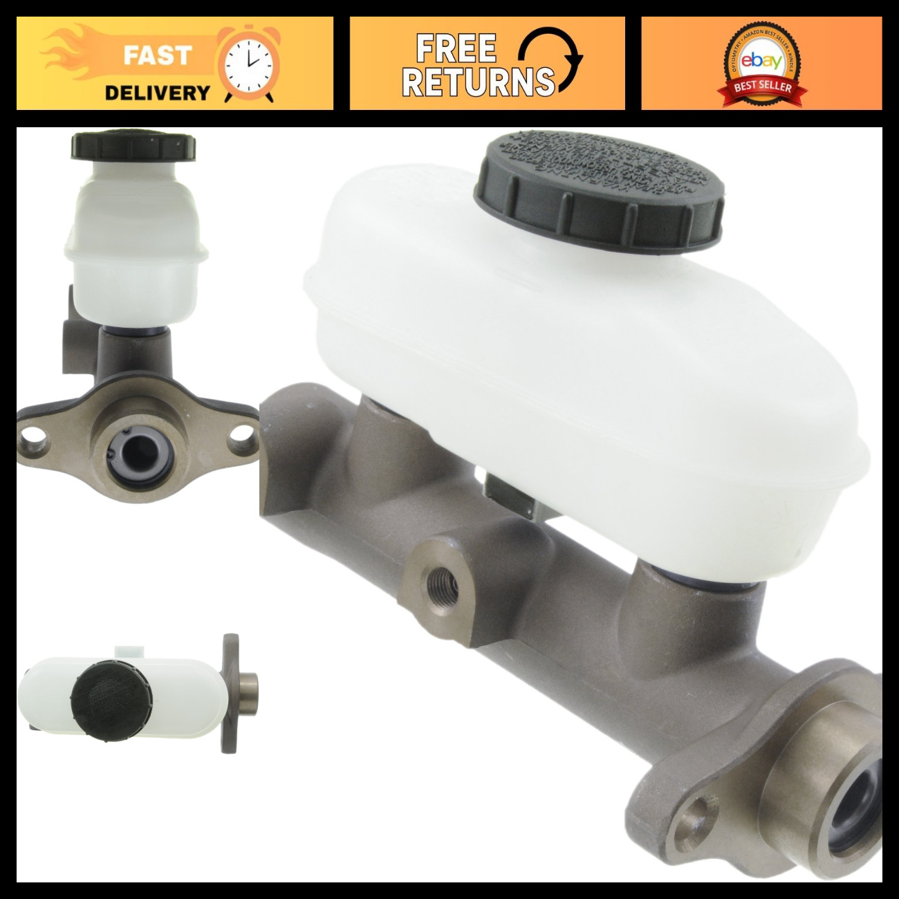 Brake Master Cylinder Replacement for Improved Stopping Power - Durable & Reliab